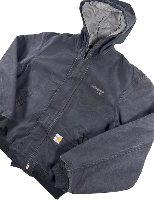 Carhartt FR Flame-Resistant Duck Active Jacket Men's L Black 101621-001 CAT 4