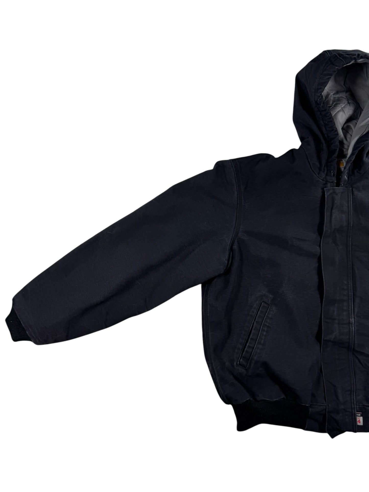 Carhartt FR Flame-Resistant Duck Active Jacket Men's L Black 101621-001 CAT 4
