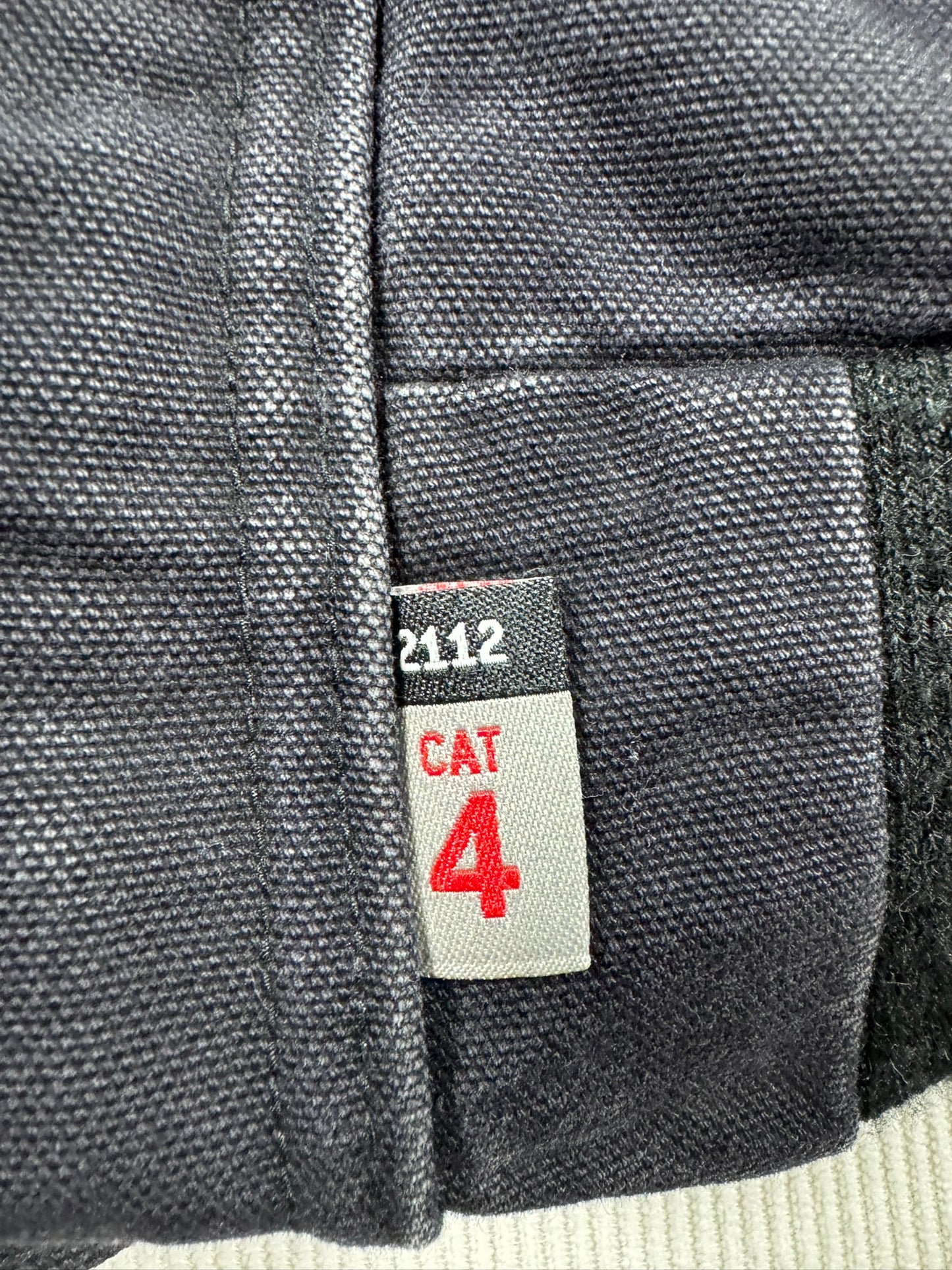 Carhartt FR Flame-Resistant Duck Active Jacket Men's L Black 101621-001 CAT 4