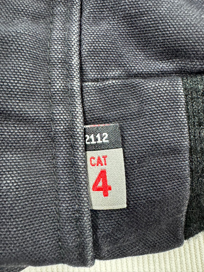 Carhartt FR Flame-Resistant Duck Active Jacket Men's L Black 101621-001 CAT 4