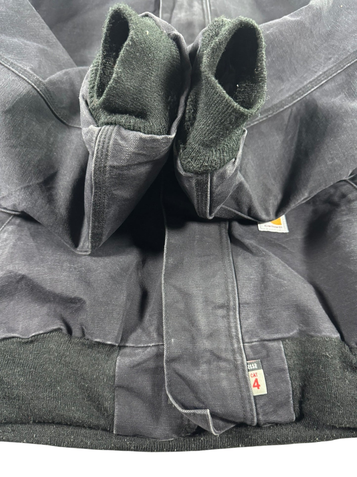Carhartt FR Flame-Resistant Duck Active Jacket Men's L Black 101621-001 CAT 4