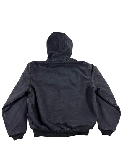 Carhartt FR Flame-Resistant Duck Active Jacket Men's L Black 101621-001 CAT 4