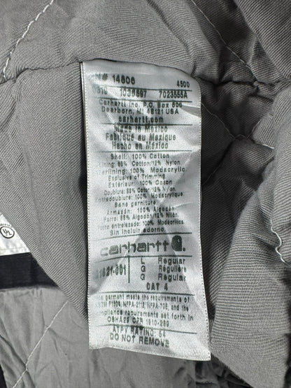 Carhartt FR Flame-Resistant Duck Active Jacket Men's L Black 101621-001 CAT 4