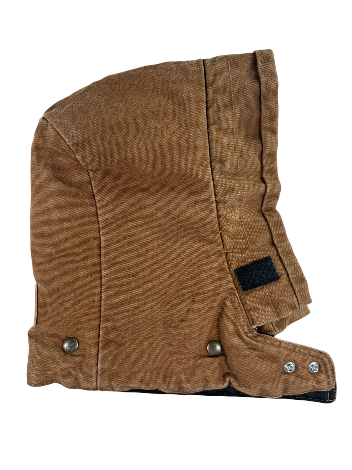 Carhartt C26 BRN Brown Duck Canvas Artic Quilt Lined Jacket Men's 4XL WITH HOOD