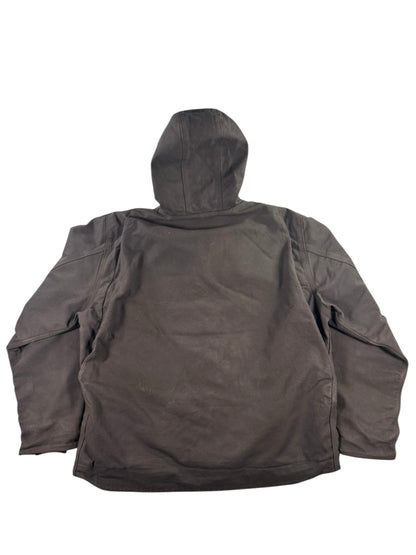 Carhartt Canvas Sherpa Lined Active Jacket 0J4392M Dark Brown Men's L
