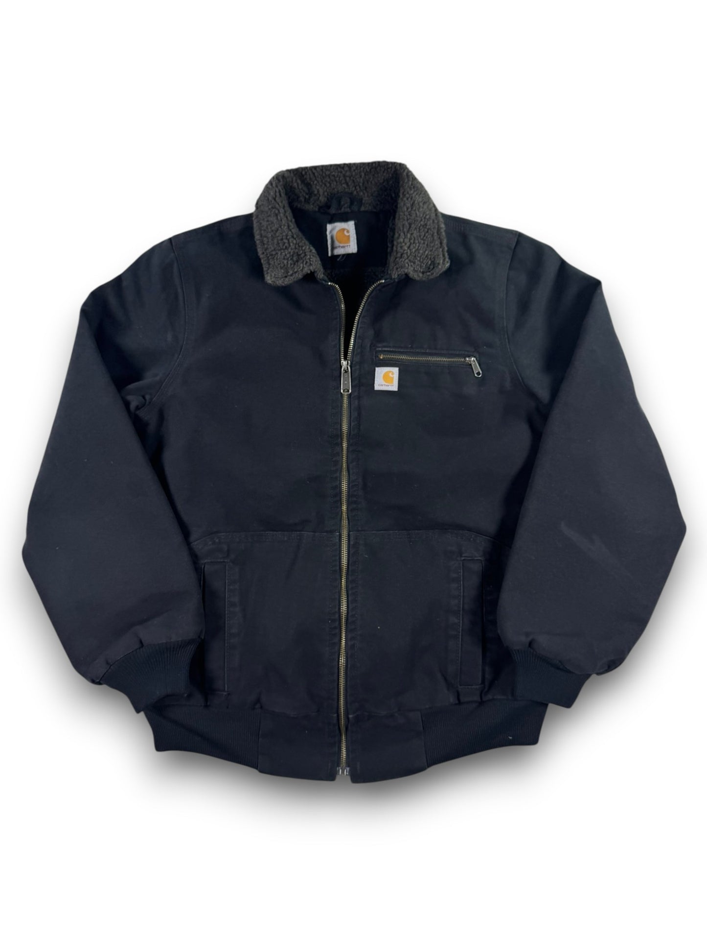 Carhartt Women's Wildwood Detroit Jacket Sherpa Lined 100815 Black Size M 8/10