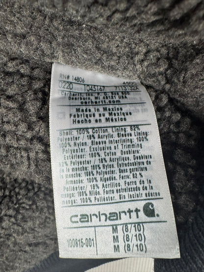 Carhartt Women's Wildwood Detroit Jacket Sherpa Lined 100815 Black Size M 8/10