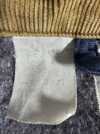 Vintage Carhartt Detroit Jacket J6BLJ Faded Distressed Brown Blanket Lined Men's L