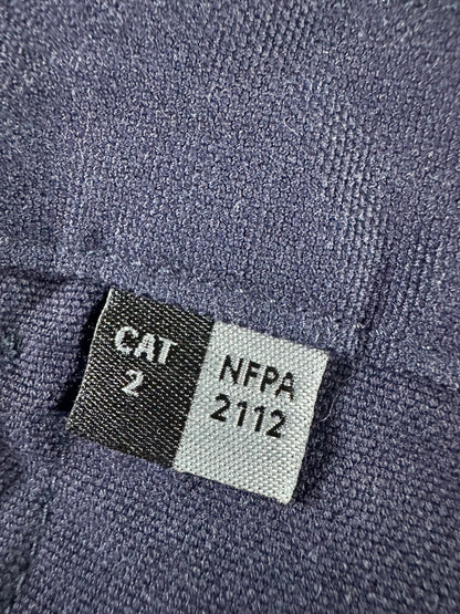 Vintage Carhartt  Flame Resistant 344-20 Cargo Carpenter Pants Navy Blue 33 L34