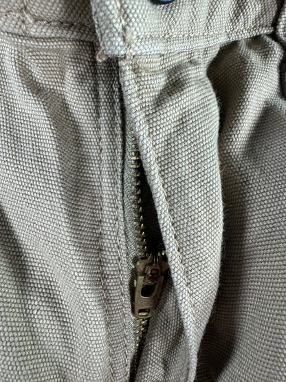 Carhartt FR Flame Resistant Carpenter Pants Womens Size 6 Loose Fit WFRB15 Beige