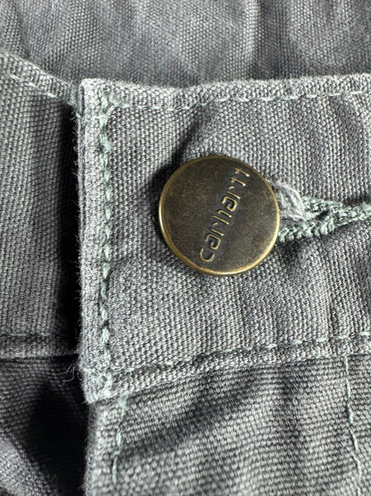 Carhartt B151 FAT Loose Original Fit Canvas Carpenter Work Pant Mens 36x32 Gray