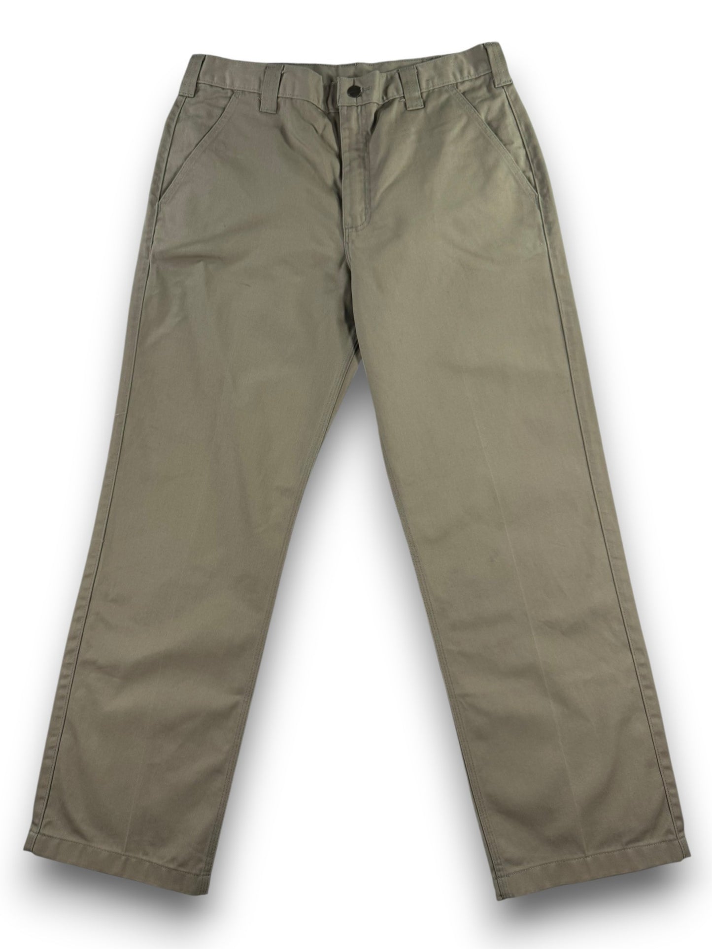 Carhartt Men's Relaxed Blended Twill Work Pants Cotton Beige Size 36x32 B290 KHI