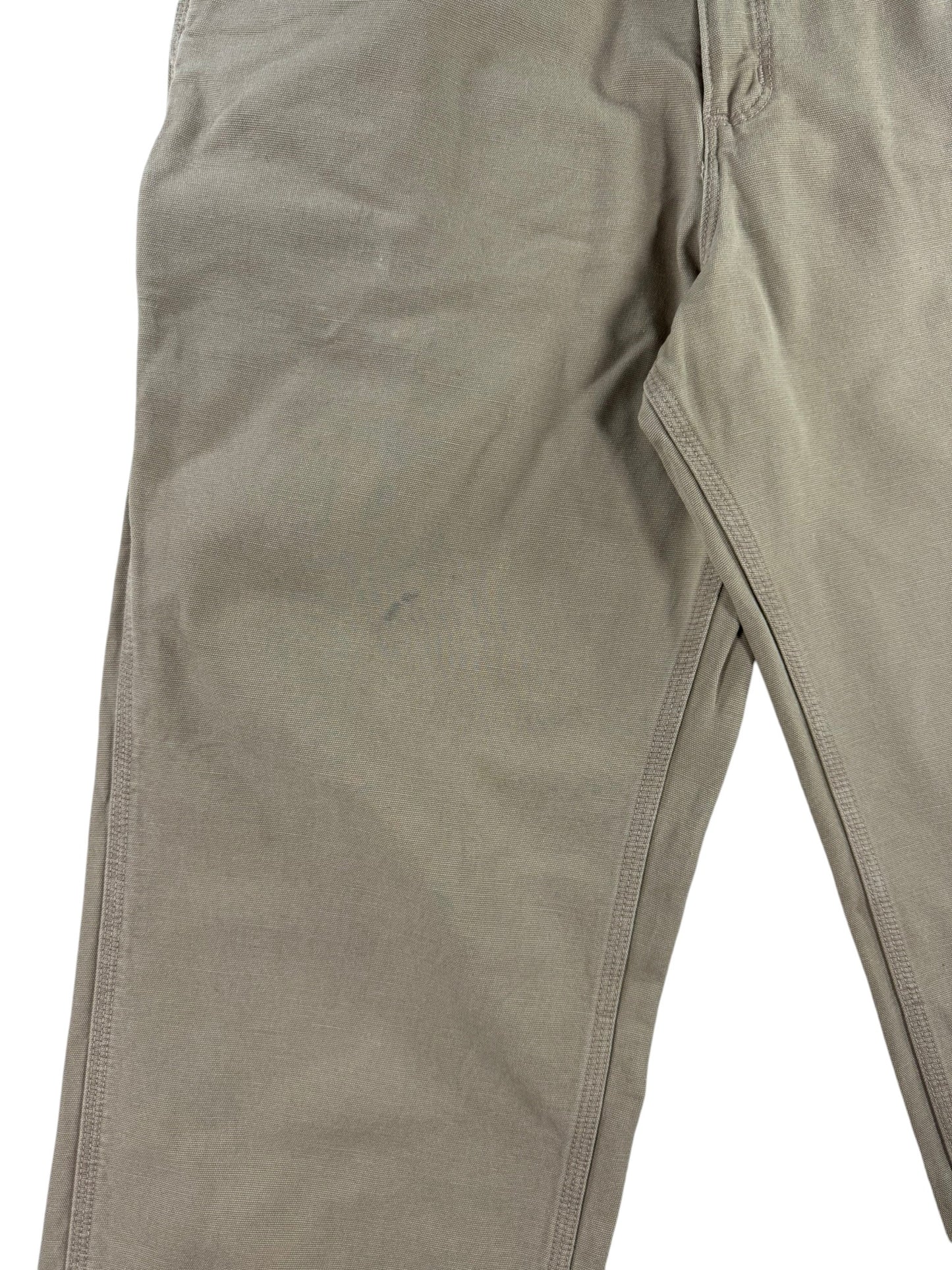 Carhartt Flame Resistant Work Pants Men's Size 36x34 FRB159 GKH Khaki Loose Fit