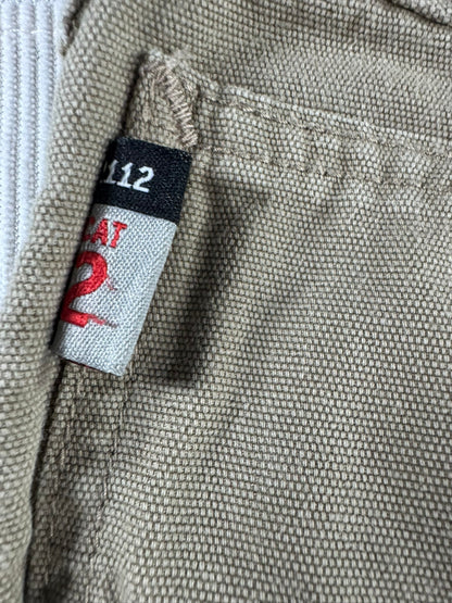 Carhartt Flame Resistant Work Pants Men's Size 36x34 FRB159 GKH Khaki Loose Fit