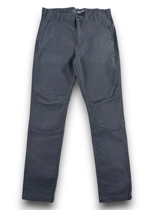 Carhartt Canvas Stretch Men’s 36x34 Pants Straight Fit Workwear Shadow Grey