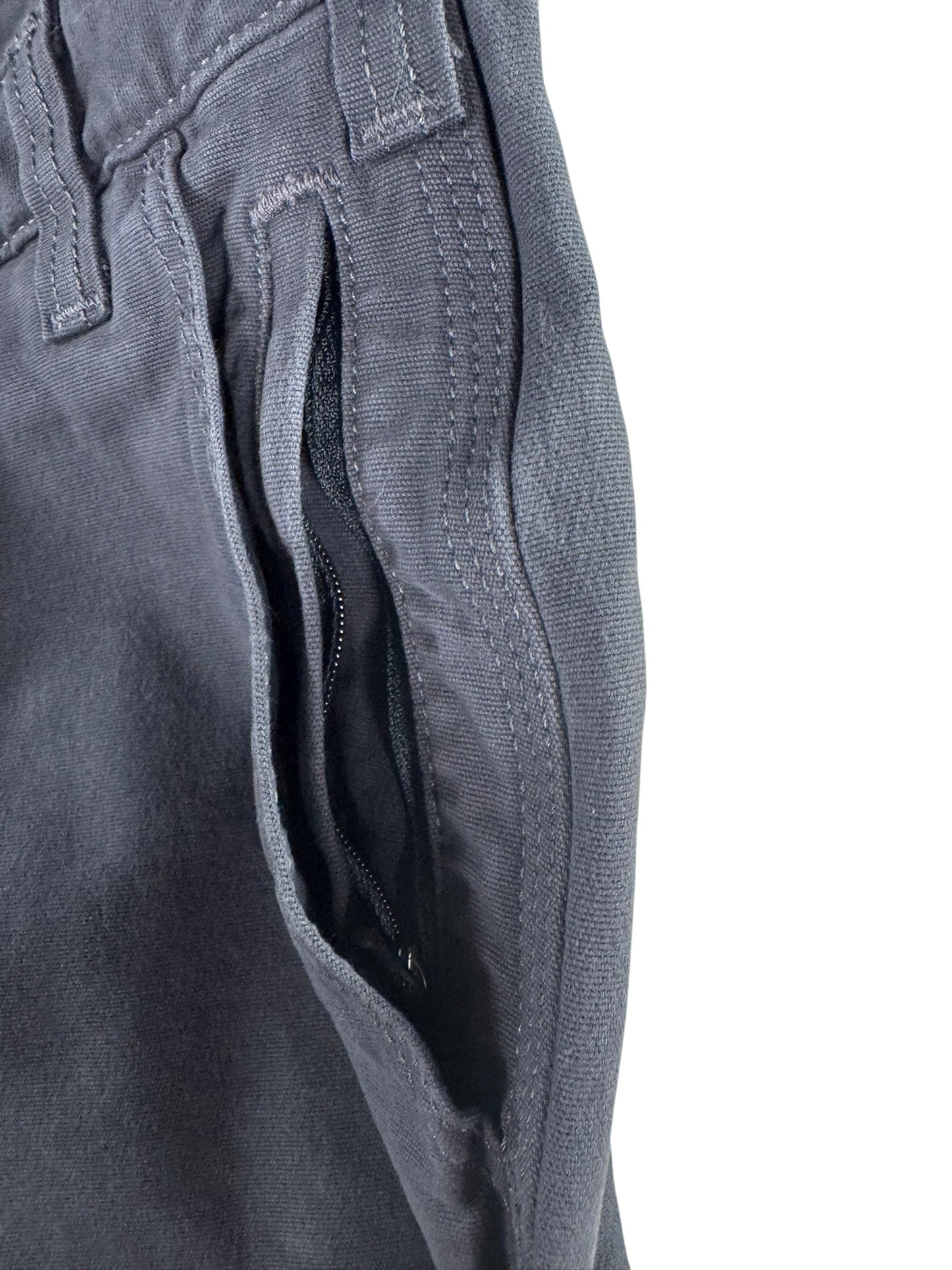 Carhartt Canvas Stretch Men’s 36x34 Pants Straight Fit Workwear Shadow Grey