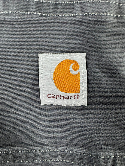 Carhartt Canvas Stretch Men’s 36x34 Pants Straight Fit Workwear Shadow Grey