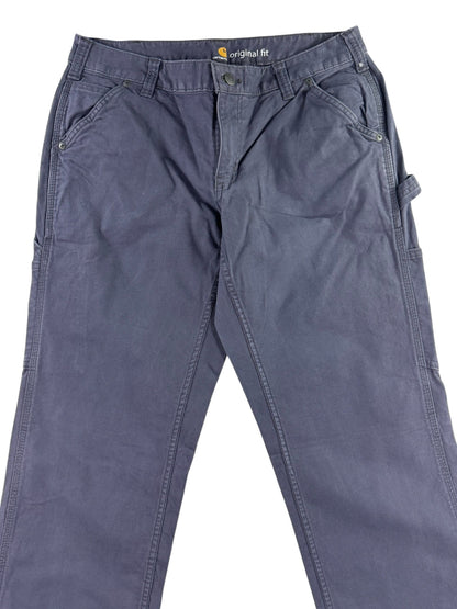 Carhartt Loose Fit 102080-011 Canvas  Carpenter Stretch Pants Women's Size 10T