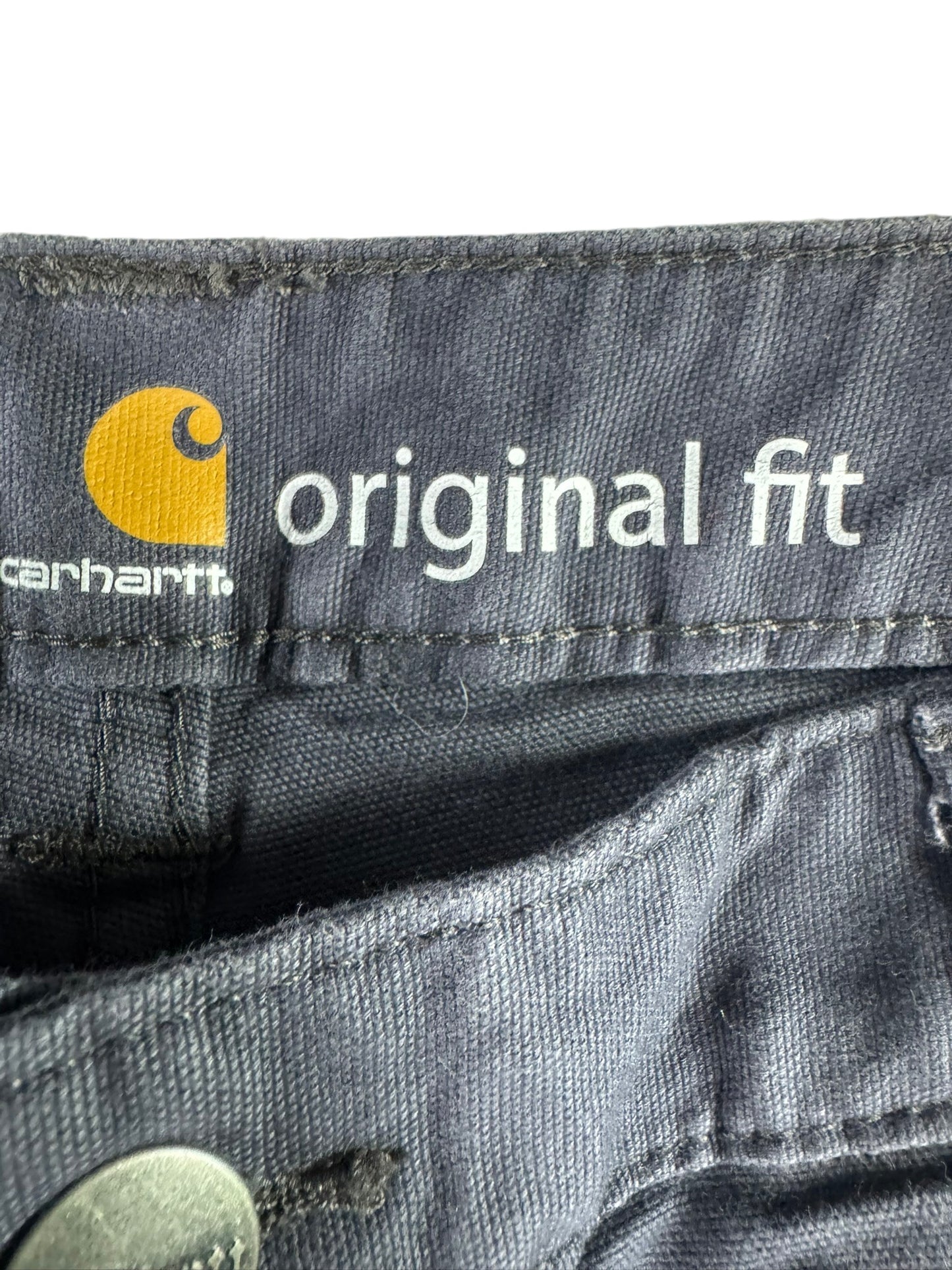 Carhartt Loose Fit 102080-011 Canvas  Carpenter Stretch Pants Women's Size 10T
