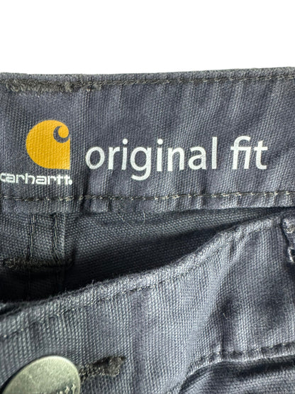 Carhartt Loose Fit 102080-011 Canvas  Carpenter Stretch Pants Women's Size 10T