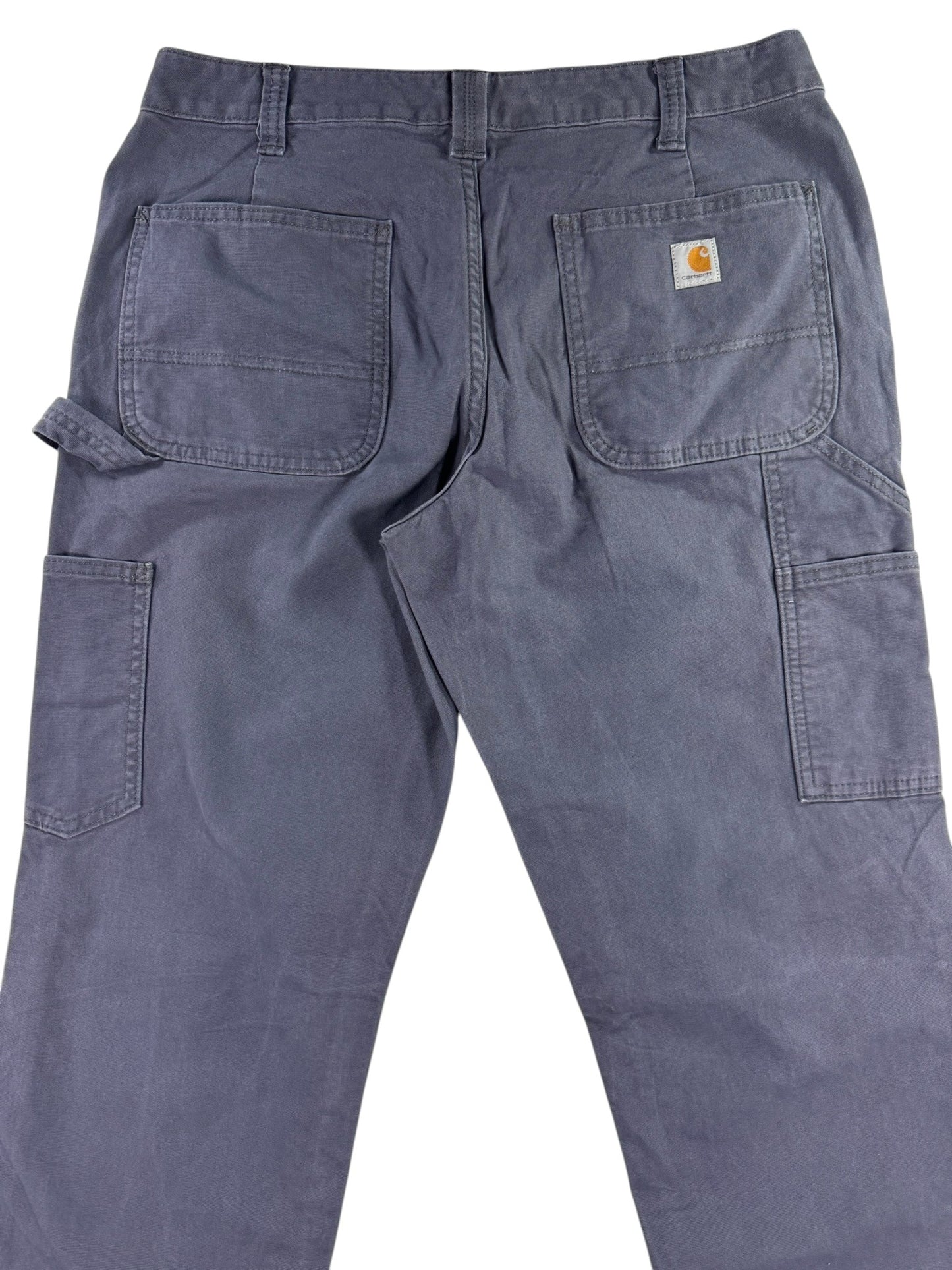 Carhartt Loose Fit 102080-011 Canvas  Carpenter Stretch Pants Women's Size 10T