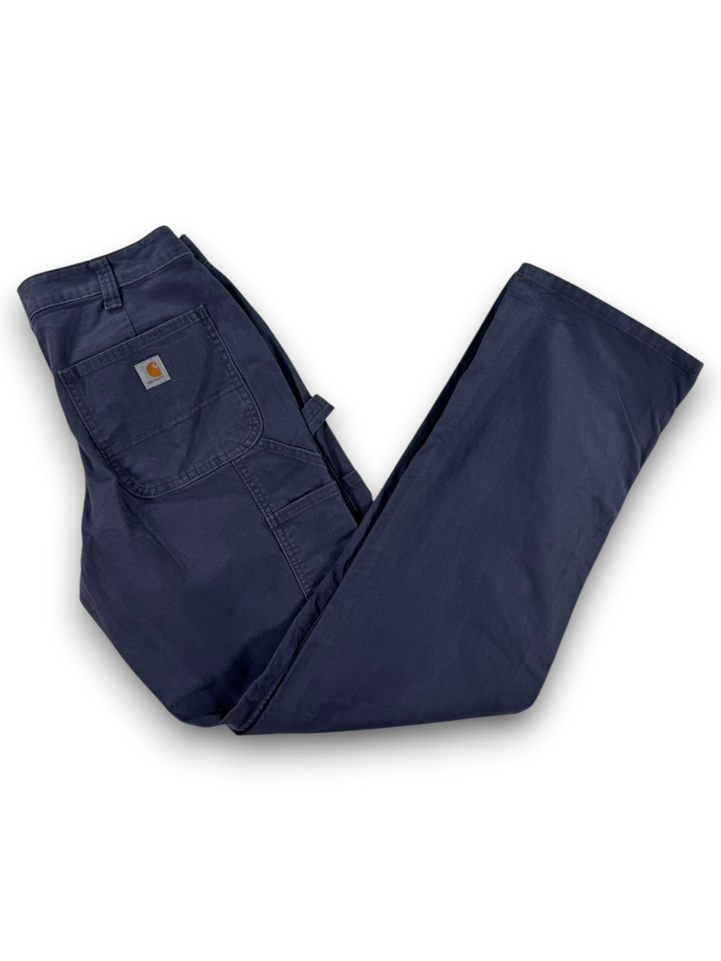 Carhartt Loose Fit 102080-011 Canvas  Carpenter Stretch Pants Women's Size 10T