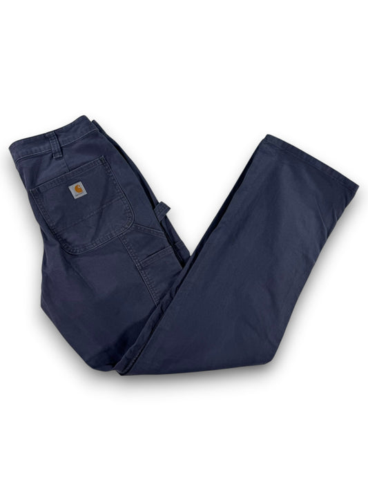 Carhartt Loose Fit 102080-011 Canvas  Carpenter Stretch Pants Women's Size 10T