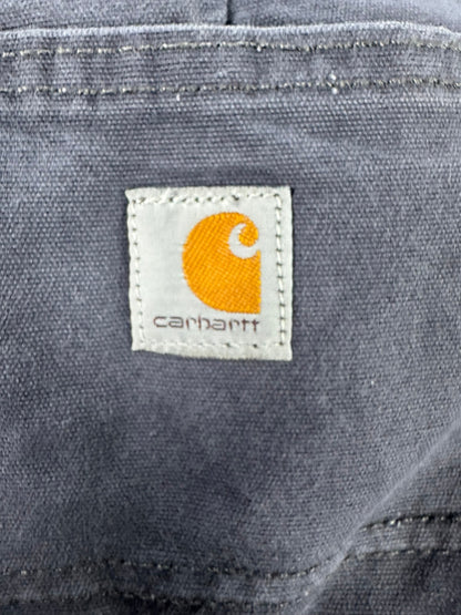 Carhartt Loose Fit 102080-011 Canvas  Carpenter Stretch Pants Women's Size 10T