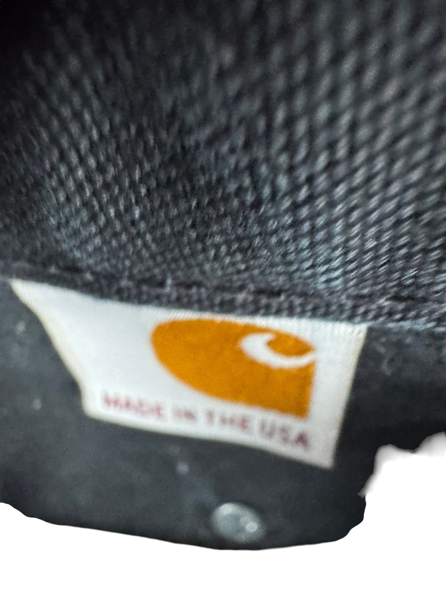 Carhartt B01 BLK Double Knee Duck Canvas Work Pants Mens 34x30 (Fits 32x28)