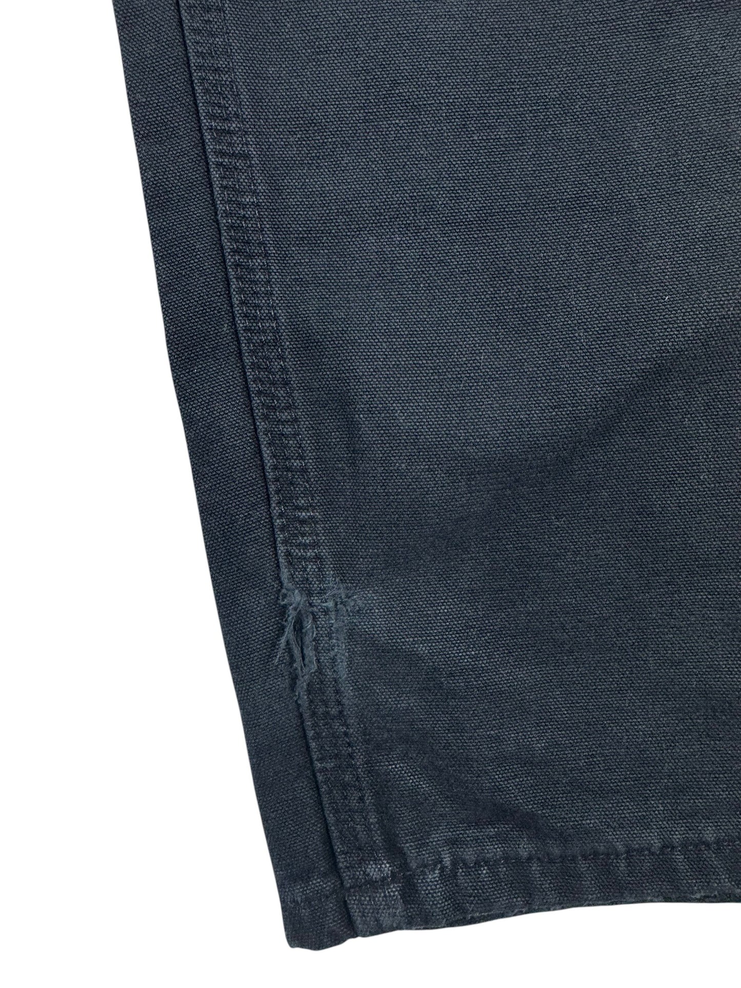 Carhartt B11 MDT Dark Navy Washed Duck Canvas Carpenter Work Pants Men's 34x30