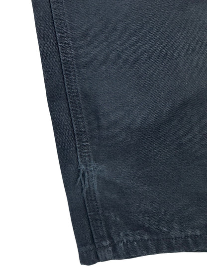 Carhartt B11 MDT Dark Navy Washed Duck Canvas Carpenter Work Pants Men's 34x30