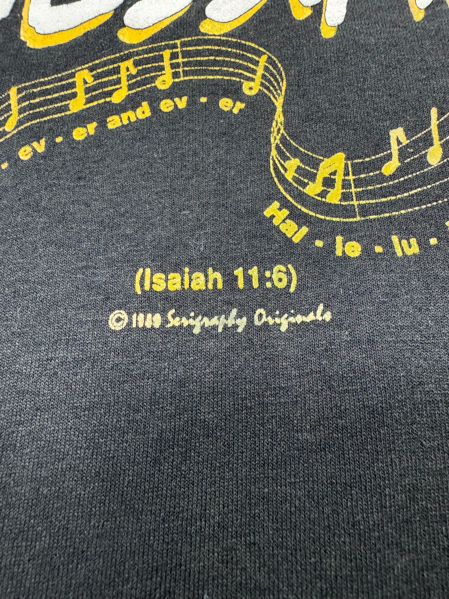 RARE Vintage 90's Jesus Messiah / Isaiah 53 Verse Jesus Tee (XL)