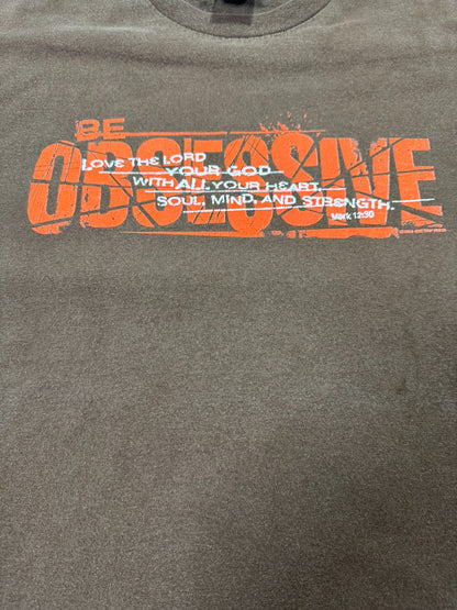 Vintage Be Obedient Christian Jesus Tee (XL)
