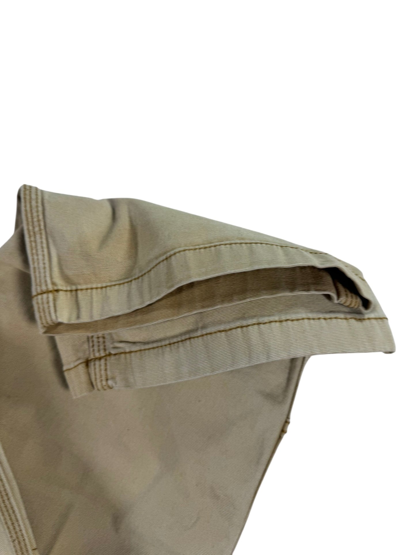 Carhartt Double Knee Pants Mens 44x30 Sun Faded Tan Distressed Relaxed Fit Flex