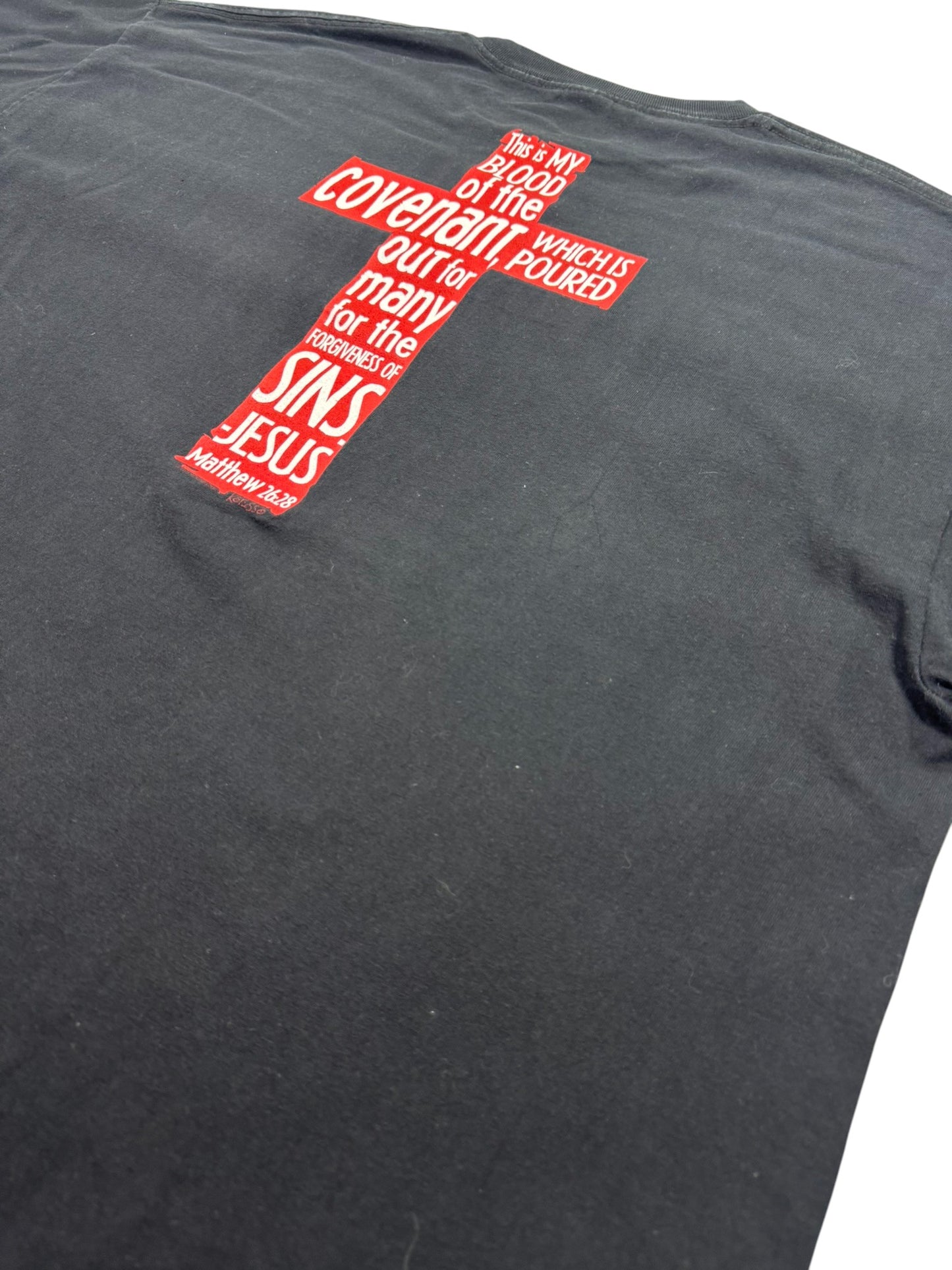 Vintage Kerusso “A Blood Donor Saved My Life” Christian Jesus Tee (2XL)