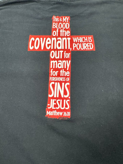 Vintage Kerusso “A Blood Donor Saved My Life” Christian Jesus Tee (2XL)