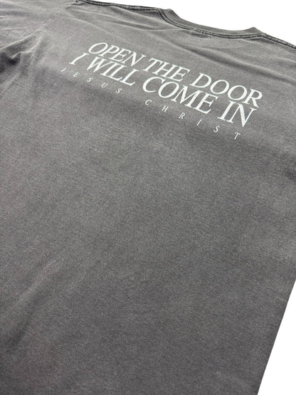 Fader Vintage 90s Jesus “Knock Knock” Revelation 3:20 Single Stitch Jesus Tee (XL)