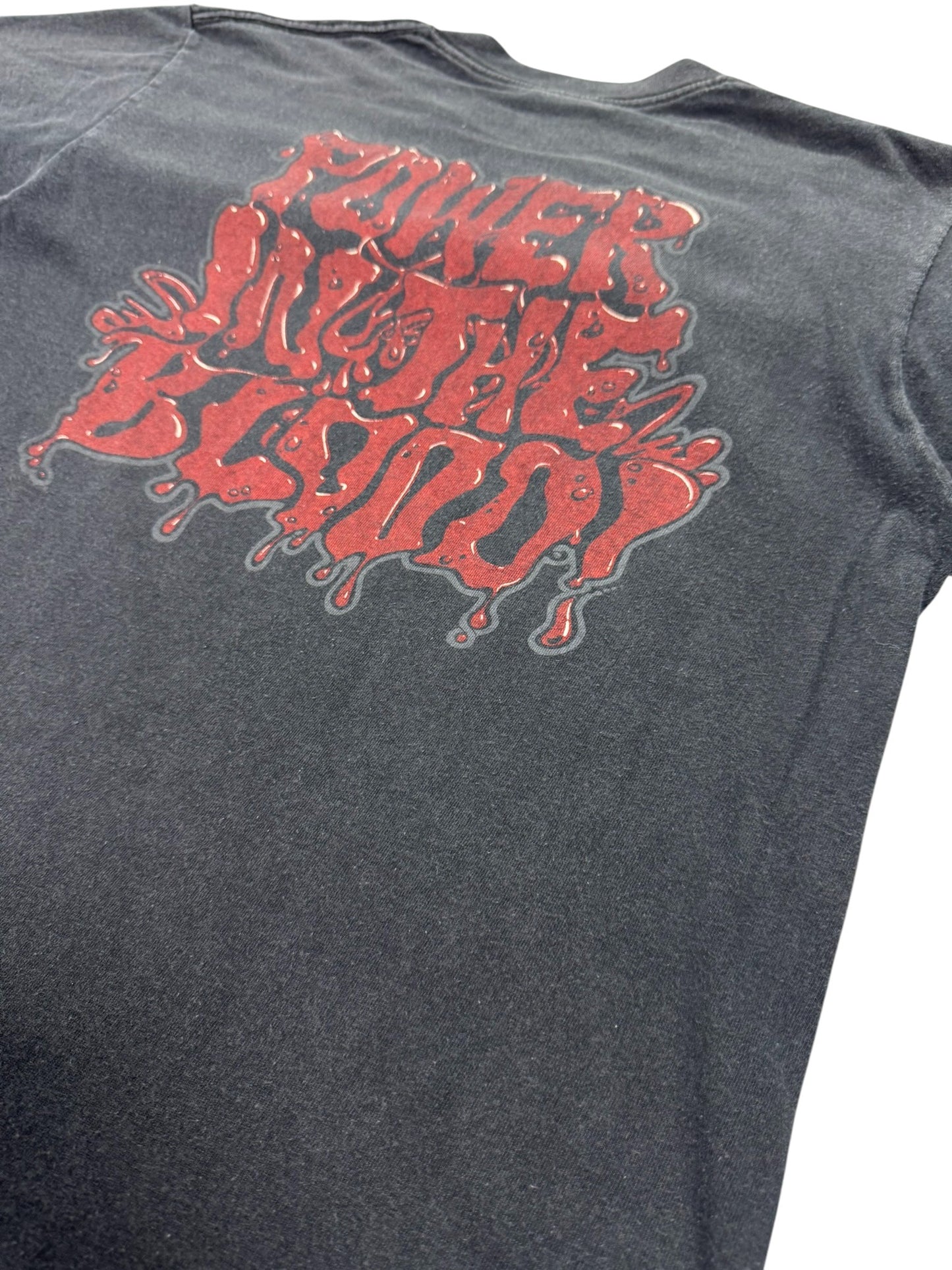 Fader Vintage Living Epistles “Sin Kills / Power in the Blood” Single Stitch Jesus Tee (L)