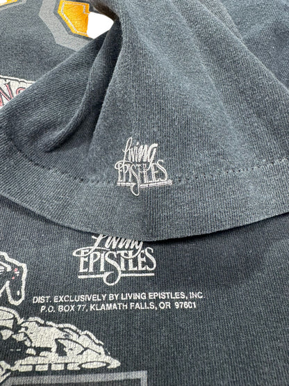 Fader Vintage Lord’s Gym “His Pain Your Gain” Single Stitch Jesus Tee (XL)