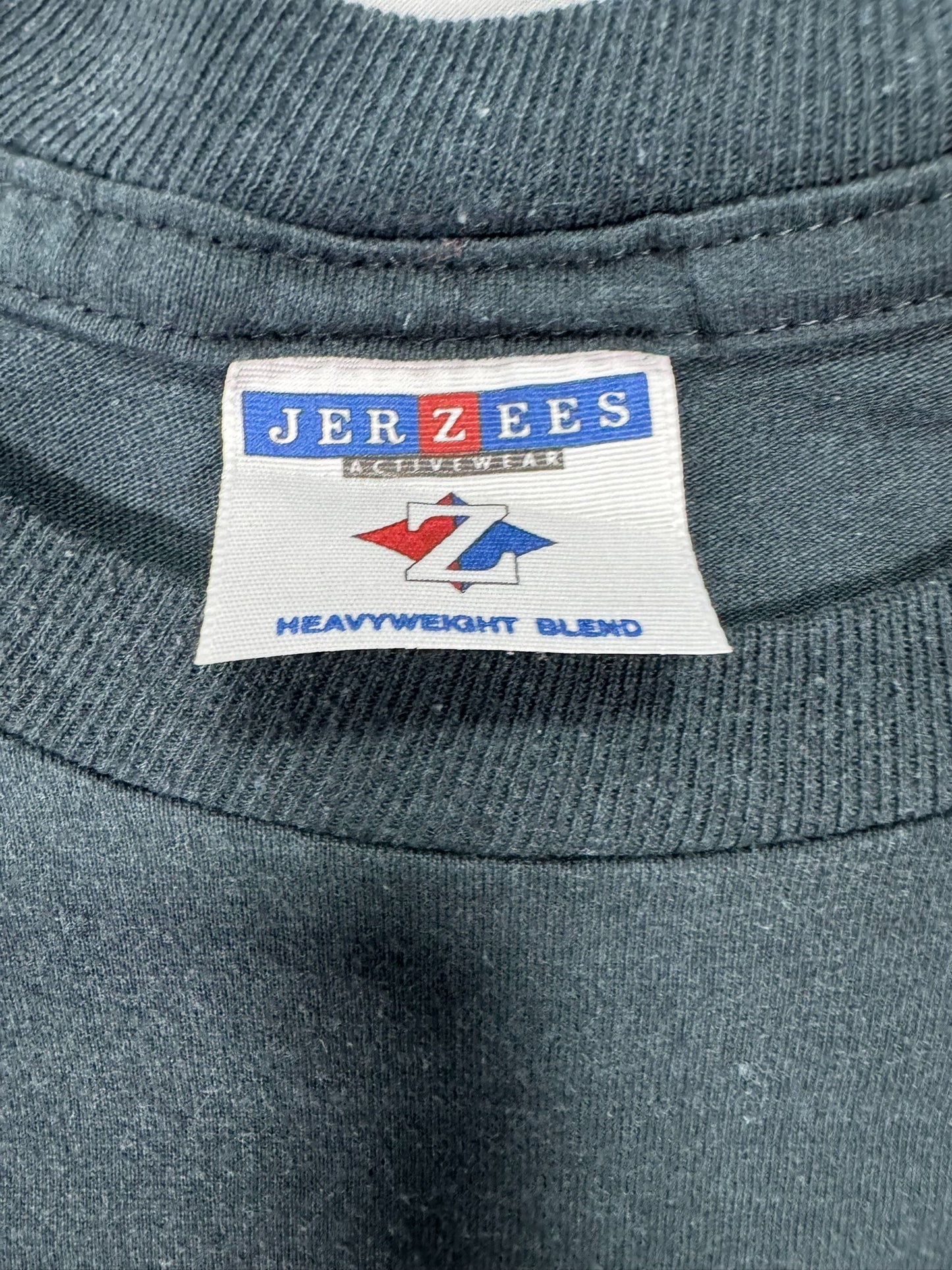 Vintage Christian Persecution Lion Jesus Pocket Tee (XL)