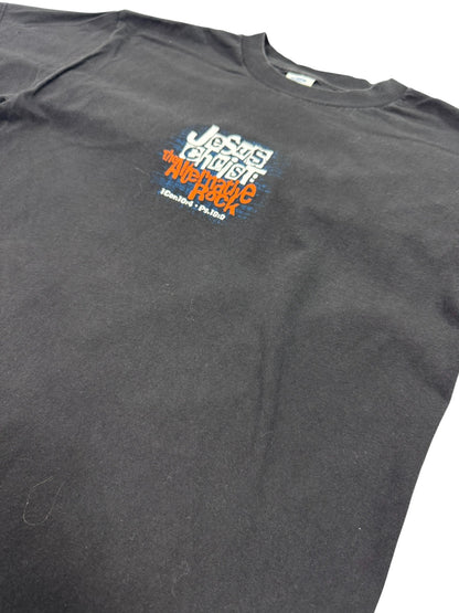 Vintage Jesus Christ Alternative Rock Christian Jesus Tee (L)