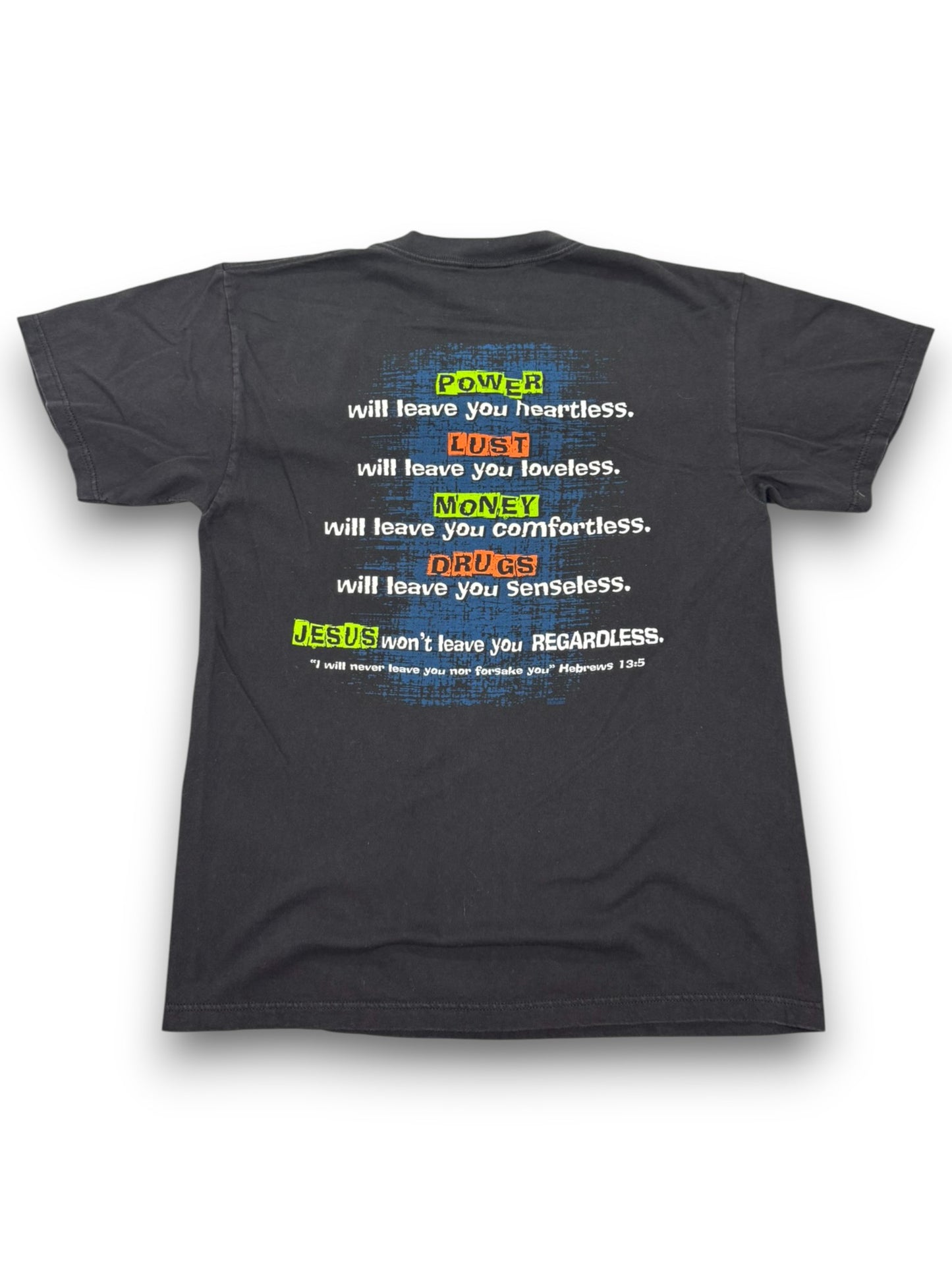 Vintage Jesus Christ Alternative Rock Christian Jesus Tee (L)