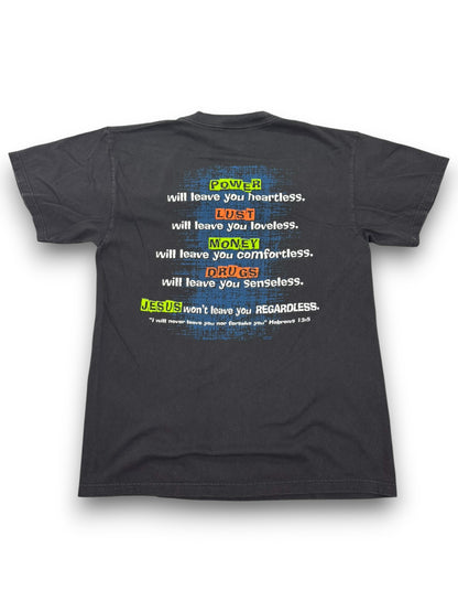 Vintage Jesus Christ Alternative Rock Christian Jesus Tee (L)