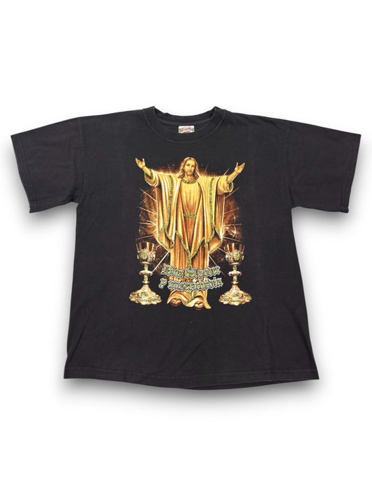 Vintage Mexican Bootleg Jesus “Divino Rostro” Jesus Tee (L)