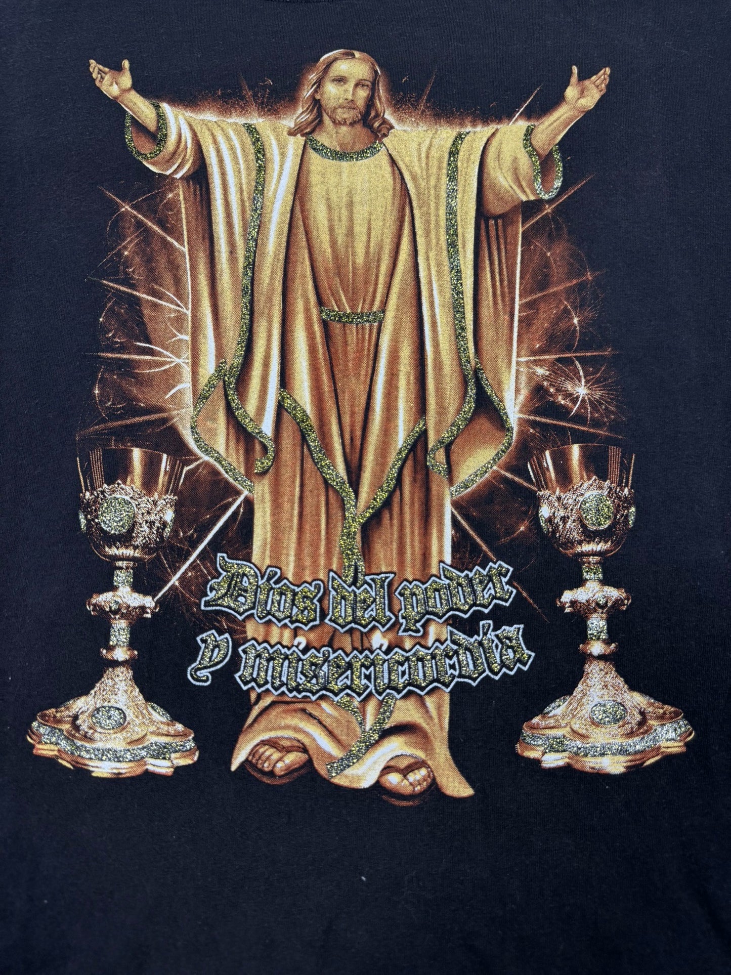 Vintage Mexican Bootleg Jesus “Divino Rostro” Jesus Tee (L)