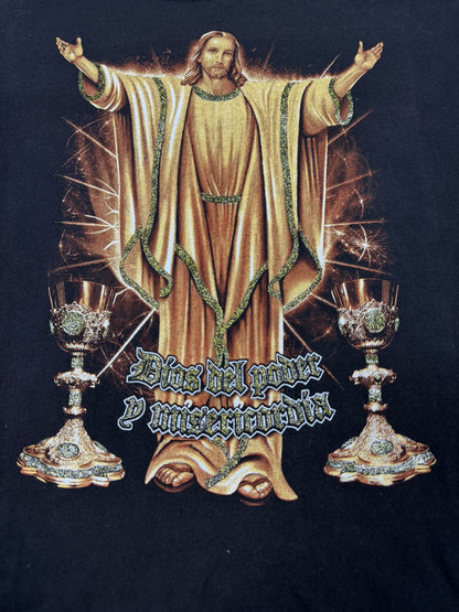 Vintage Mexican Bootleg Jesus “Divino Rostro” Jesus Tee (L)