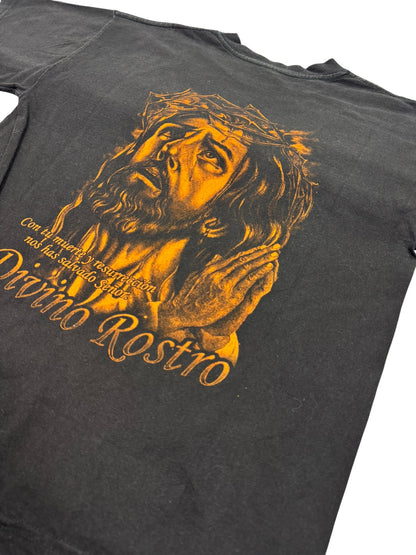 Vintage Mexican Bootleg Jesus “Divino Rostro” Jesus Tee (L)