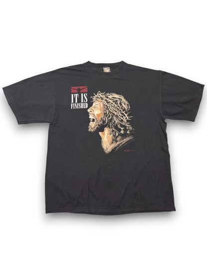 Vintage 90s "It Is Finished" Jesus Tee (L)