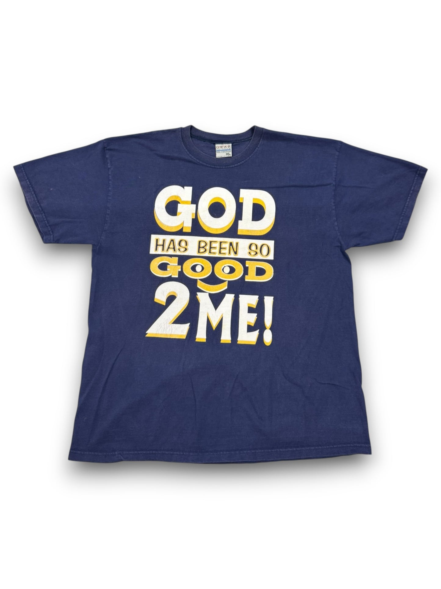 Vintage “God Has Been So Good 2 Me” Christian Jesus Tee Made in USA (L)