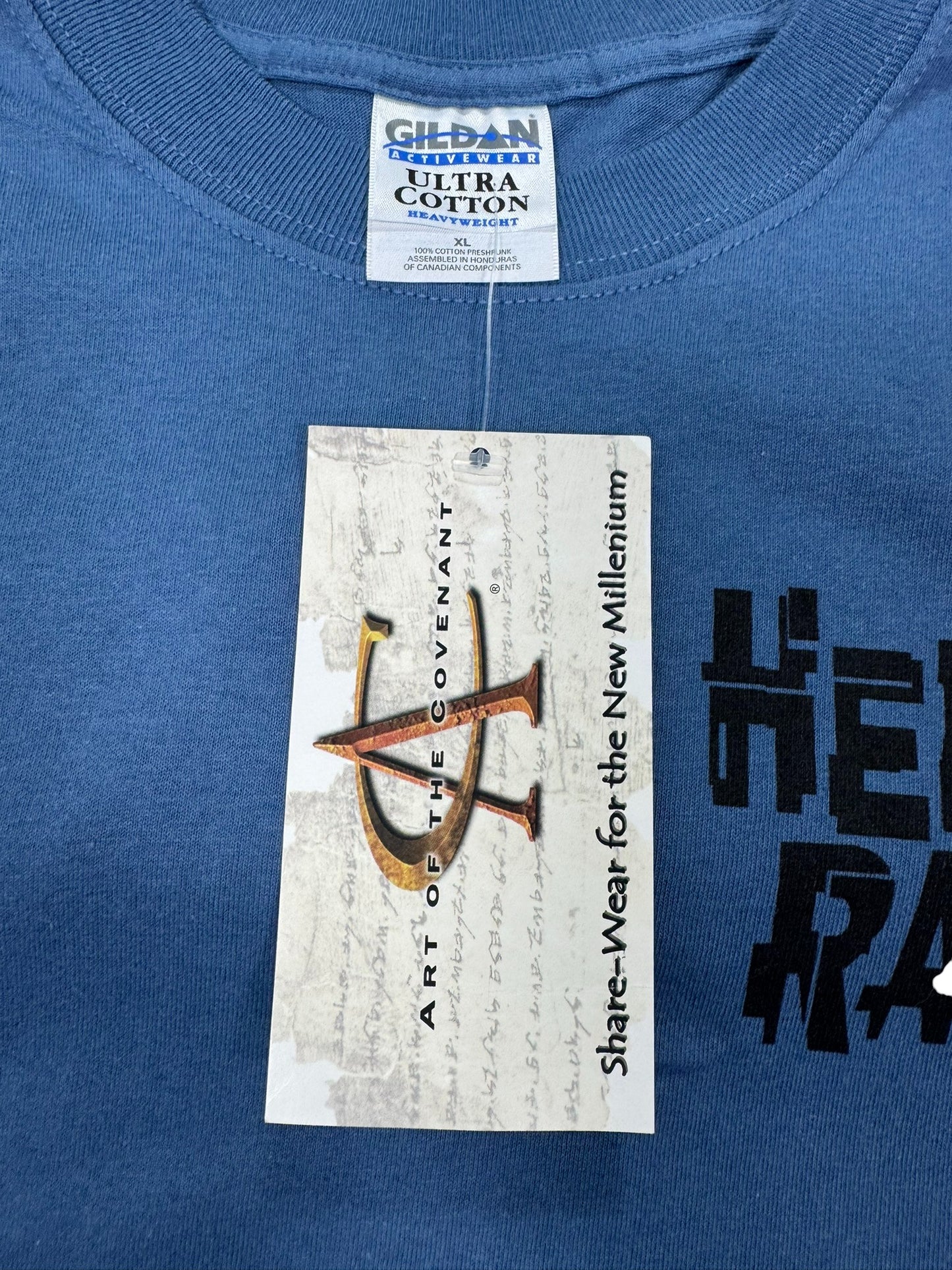 Vintage Art of the Covenant “Hell Razer / Razing Hell” Jesus Tee NWT (XL)